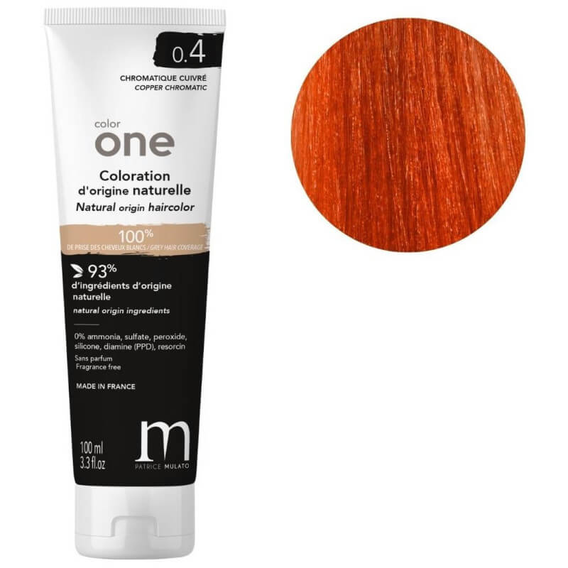 Coloration Color One 0.4 chromatique cuivré Patrice Mulato 100ML