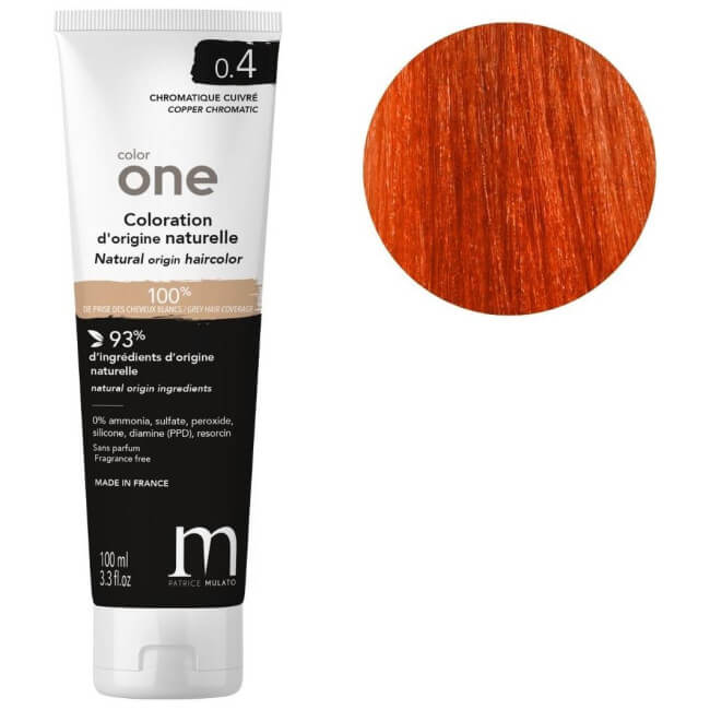 Coloração Color One 0.4 cobre cromático Patrice Mulato 100ML