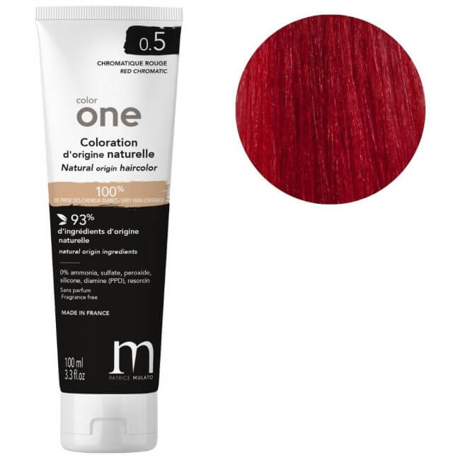 Coloration Color One 0.5 chromatique rouge Patrice Mulato