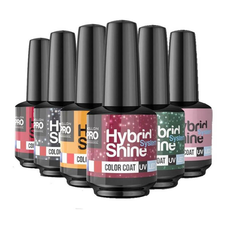 Mini vernis semi-permanent Hybrid Shine Tresor Royal Mollon Pro 