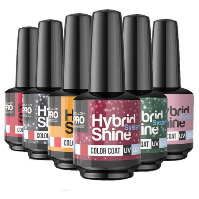 Mini vernis semi-permanent Hybrid Shine Tresor Royal Mollon Pro