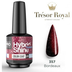 Mini vernis semi-permanent Hybrid Shine n°354 Dijon Tresor Royal Mollon Pro 8ML