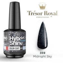 Mini vernis semi-permanent Hybrid Shine n°354 Dijon Tresor Royal Mollon Pro 8ML