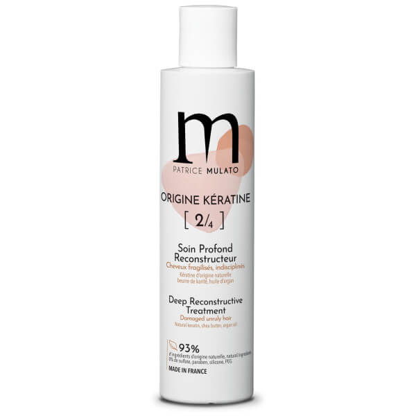 Soin reconstructeur Origine Kératine Patrice Mulato 200ML