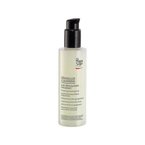 Lait démaquillant moussant 200ml Peggy Sage Lait démaquillant moussant 200ml Peggy Sage