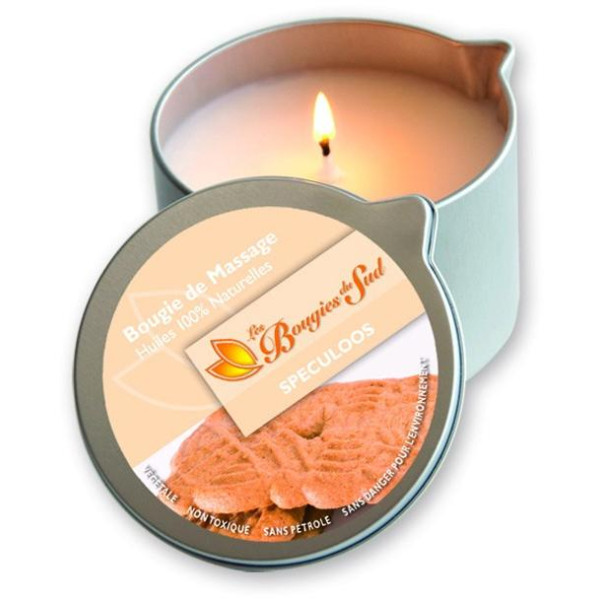 Massage Candle Speculoos Les Bougies du Sud 160 g