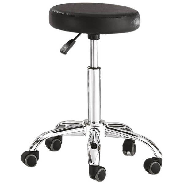 Tabouret noir Service 1 