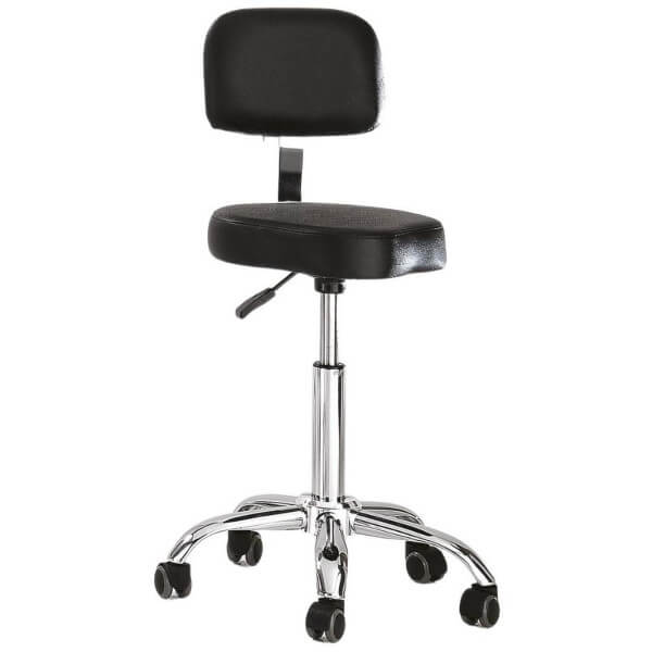 Tabouret formé noir Tabouret formé noir
