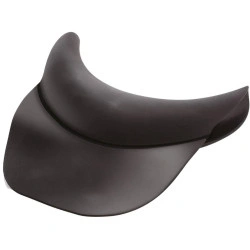 Descanso de nuca de silicone preto