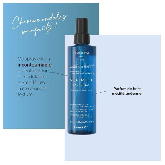 Spray de neblina marinha HD Life Style Farmavita 240ML