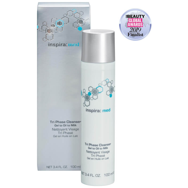 INSPIRA Tri-Phase Face Cleanser: MED 100ml