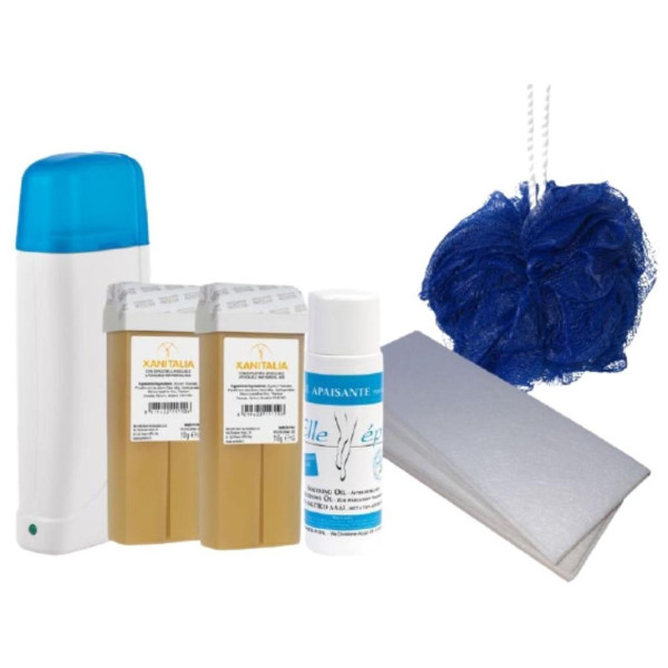 Honey wax hair removal kit Ellepi