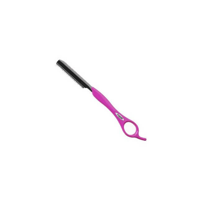 Lâmina de barbear Feather Titânio Rosa