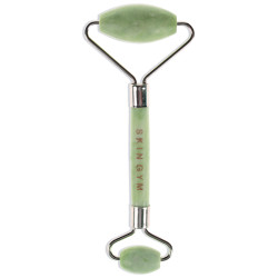 Roller facial de Jade com 2 cabeças Skin Gym