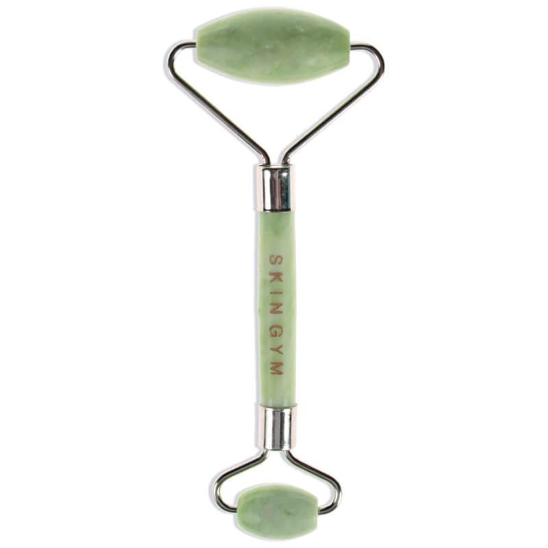 Roller facial de Jade com 2 cabeças Skin Gym