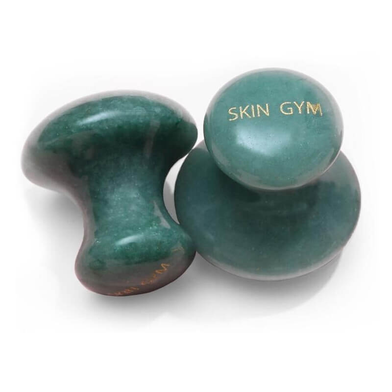 Herramienta para esculpir la cara Guasha Skin Gym Jade Stone