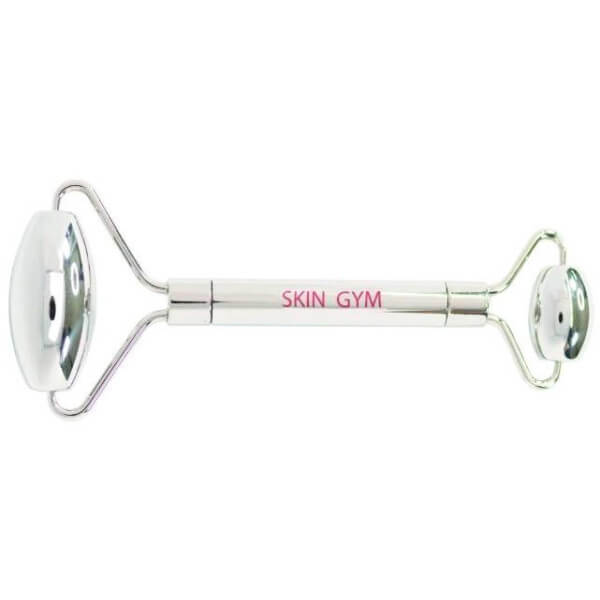 Rolo facial em Aço Inoxidável com 2 cabeças Skin Gym Rolo facial em Aço Inoxidável com 2 cabeças Skin Gym
