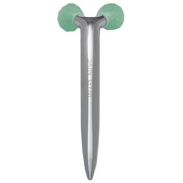 Roller visage Pierre de Jade 2 têtes Skin Gym Roller visage Pierre de Jade 2 têtes Skin Gym