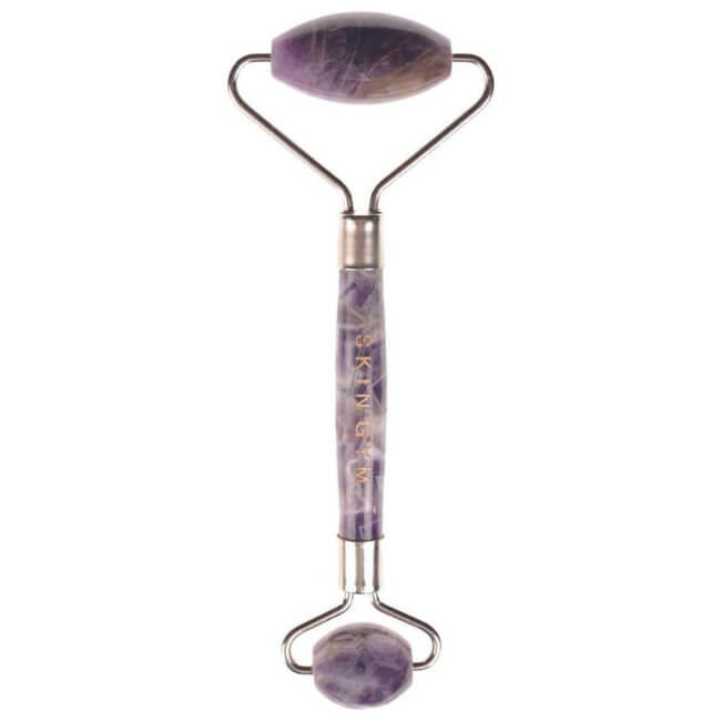 Rolo facial de ametista com 2 cabeças Skin Gym