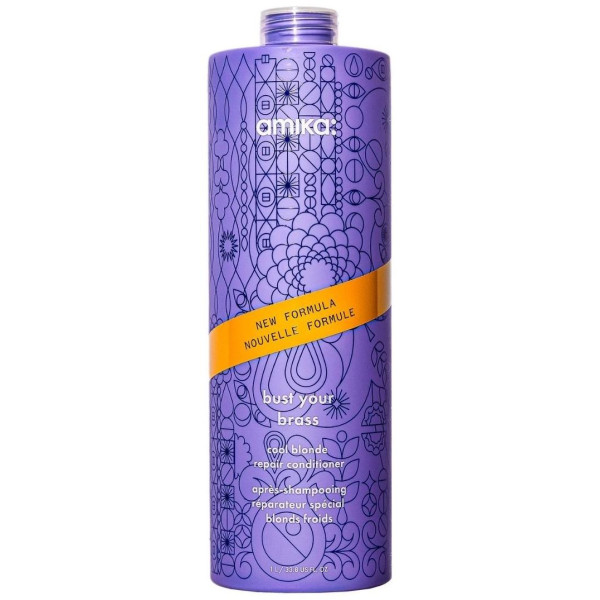 Après-shampooing Bust your brass amika 1L