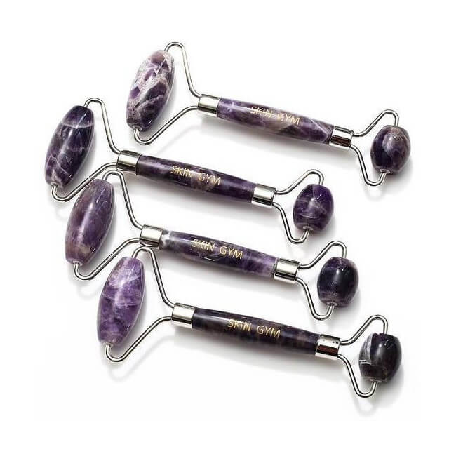 Skin Gym Amethyst face roller 2 cabezas