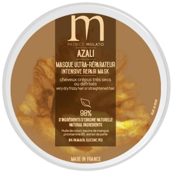 Máscara para cabelos relaxados Azali Patrice Mulato 200ML