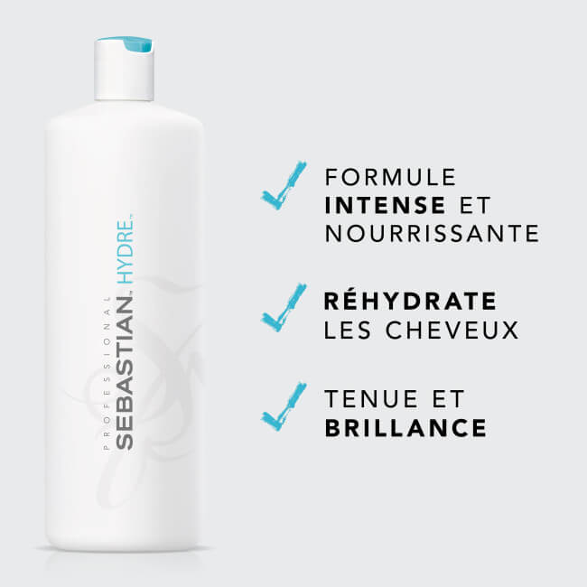 Conditionneur pour cheveux secs Hydre Sebastian 1000ml