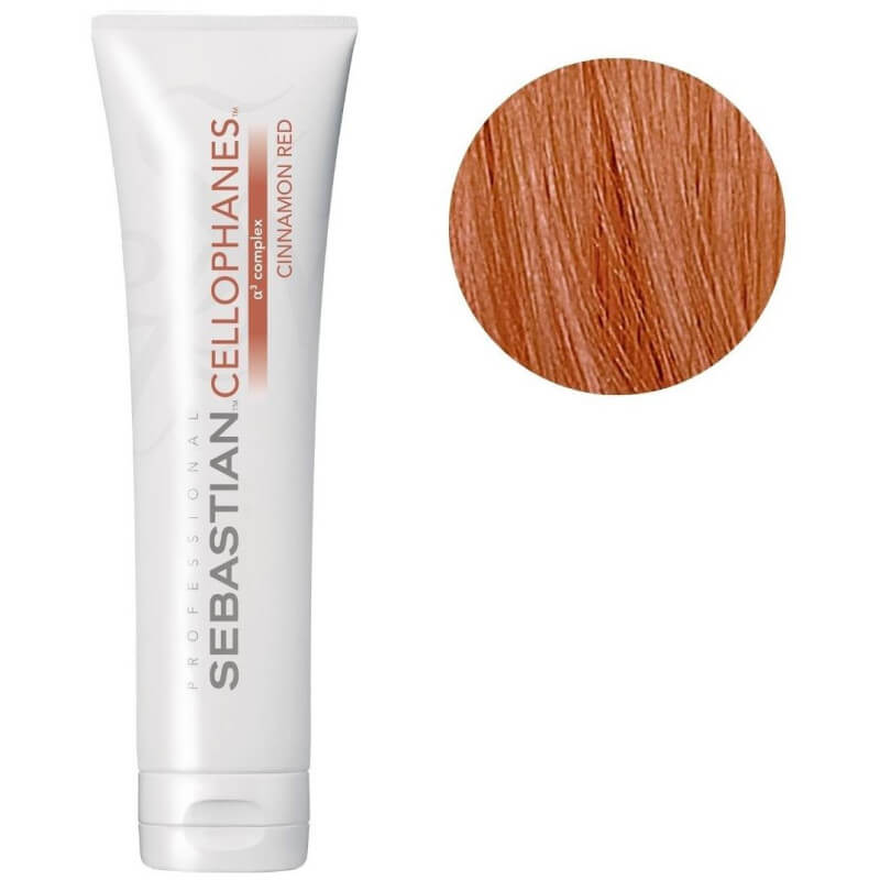 Soin colorant Cellophanes Cinamon Red Sebastian 300ml