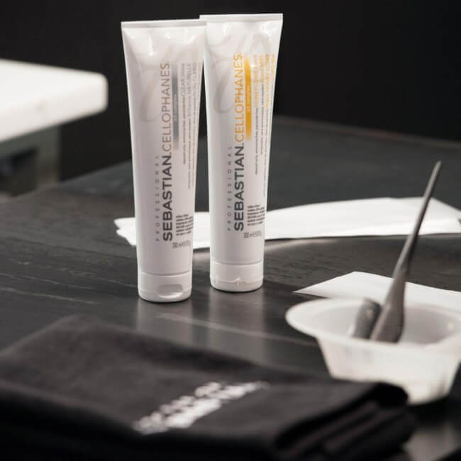 Tratamento colorante Cellophanes Clear Shine da Sebastian 300ml.