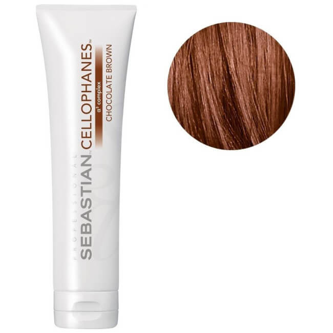 Gekleurde verzorging Cellophanes Chocolate Brown Sebastian 300ml.