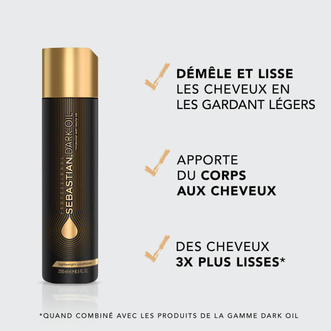 Conditionneur léger Dark Oil SEBASTIAN 250ML 