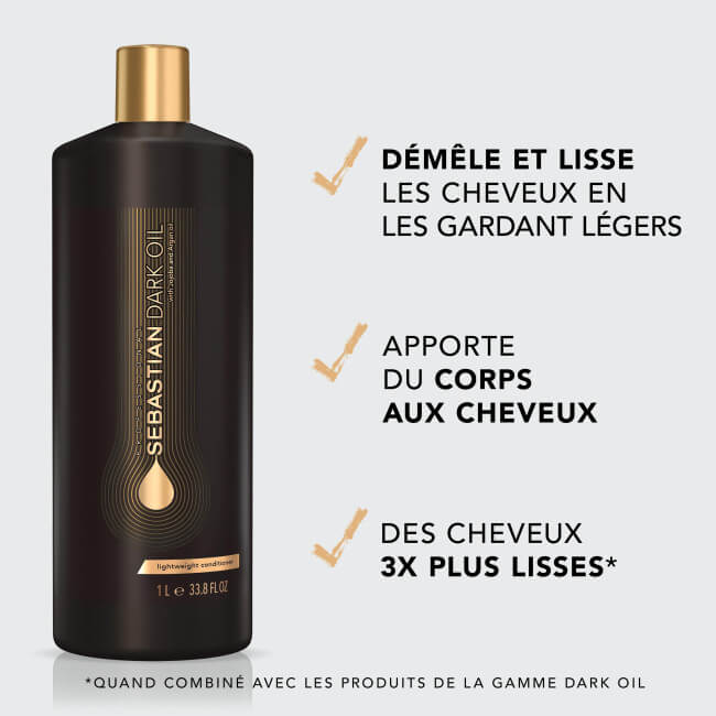 Lichte conditioner Dark Oil SEBASTIAN 1L