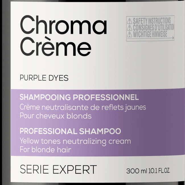 Shampooing bleu neutralisant Chroma Crème L'Oréal Professionnel300ML