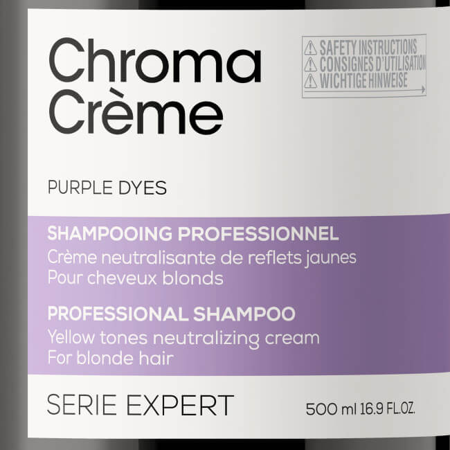 Shampooing violet neutralisant Chroma Crème L'Oréal Professionnel 300ML