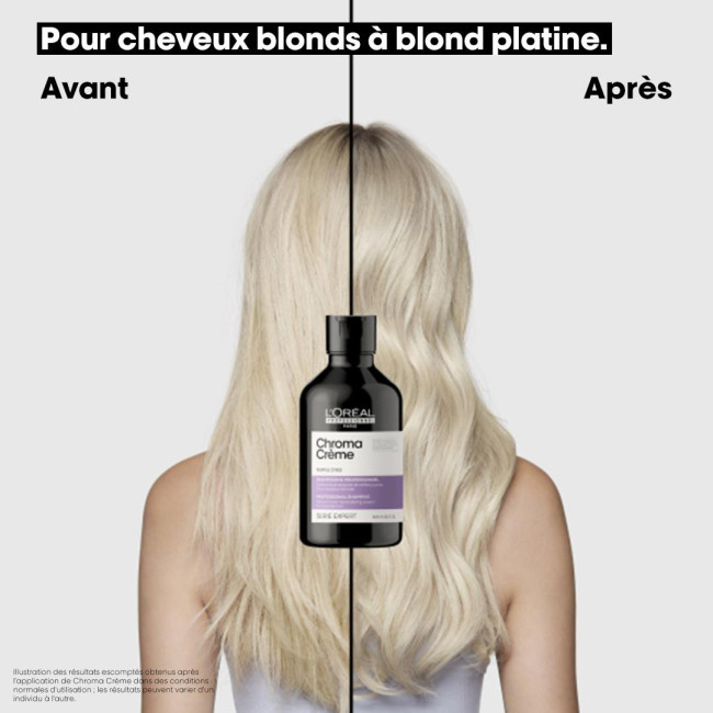 Shampooing violet neutralisant Chroma Crème L'Oréal Professionnel 500ML