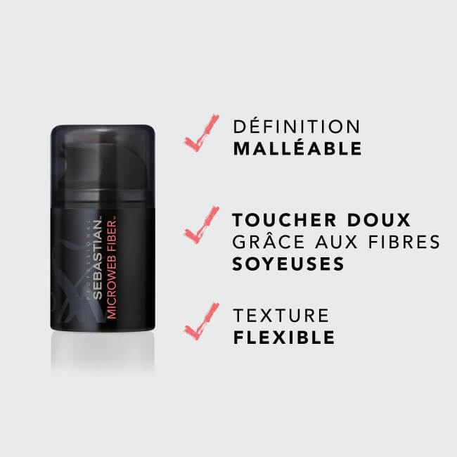 Texturizador elástico Microweb Fiber Sebastian 45ml