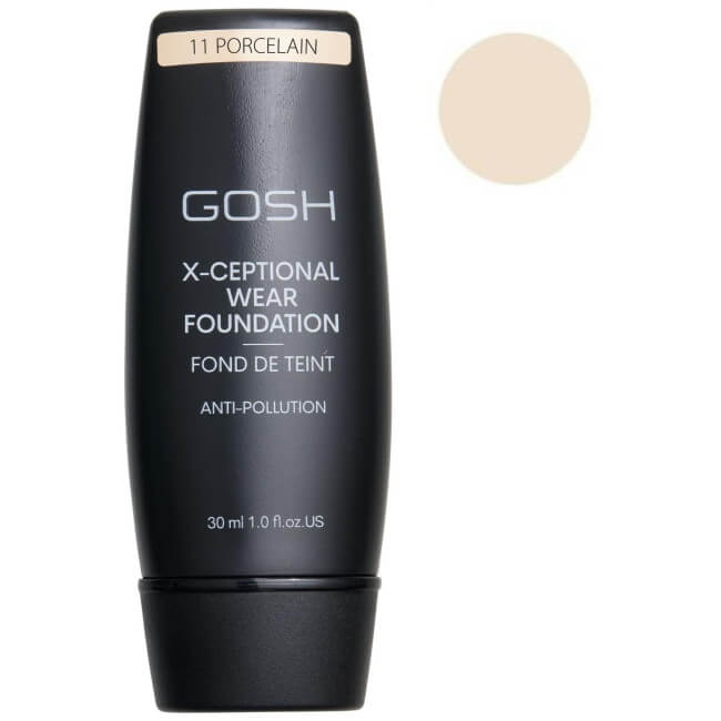 Base de maquilhagem nº 11 Porcelana - X-Ceptional GOSH 35ML