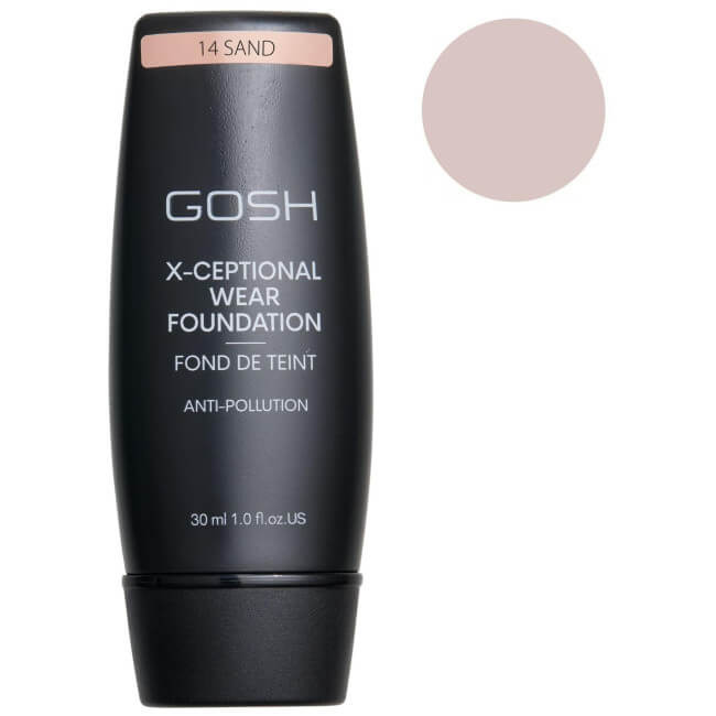 Foundation nr. 14 Sand - X-Ceptional GOSH 35ML