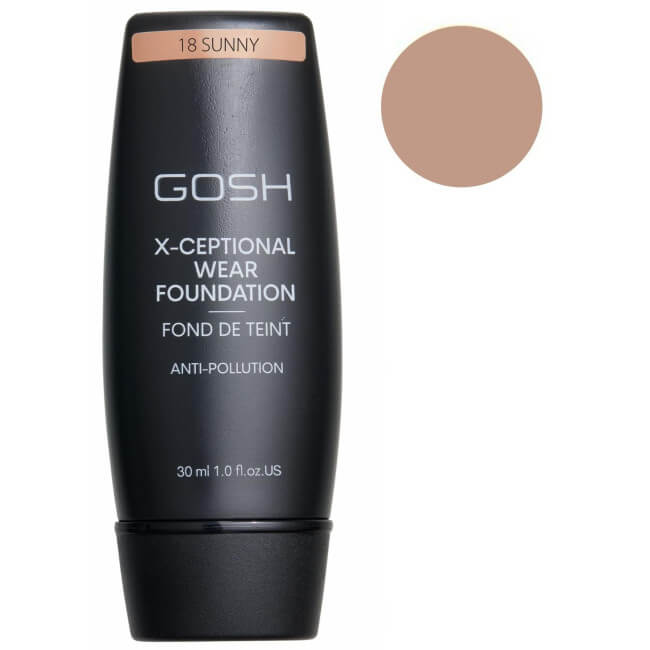 Base de maquilhagem n.º 18 Sunny - X-Ceptional GOSH 35ML