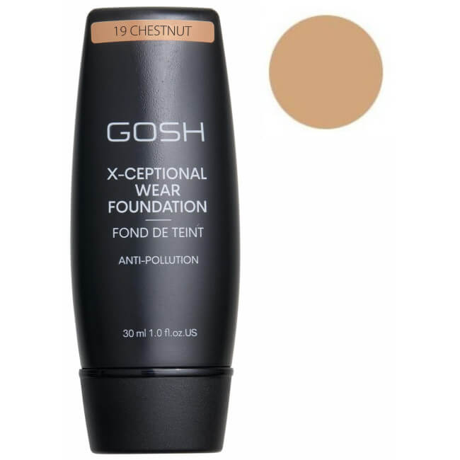 Foundation n ° 19 Chestnut - X-Ceptional GOSH 35ML