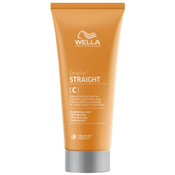 Gladstrijkende crème Straight It met creatine voor gekleurd en gevoelig haar, 200 ml.