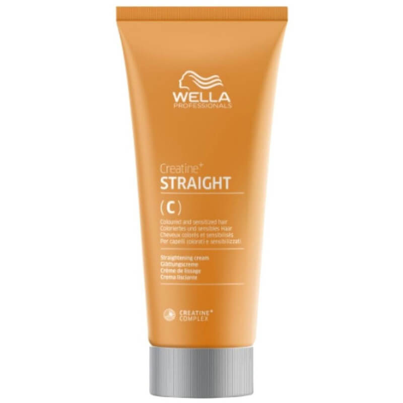 Gladstrijkende crème Straight It met creatine voor gekleurd en gevoelig haar, 200 ml.