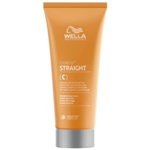 Gladstrijkende crème Straight It met creatine voor gekleurd en gevoelig haar, 200 ml. Gladstrijkende crème Straight It met creatine voor gekleurd en gevoelig haar, 200 ml.