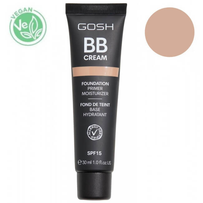 BB Cream 3-en-1 beige oscuro GOSH 30ML