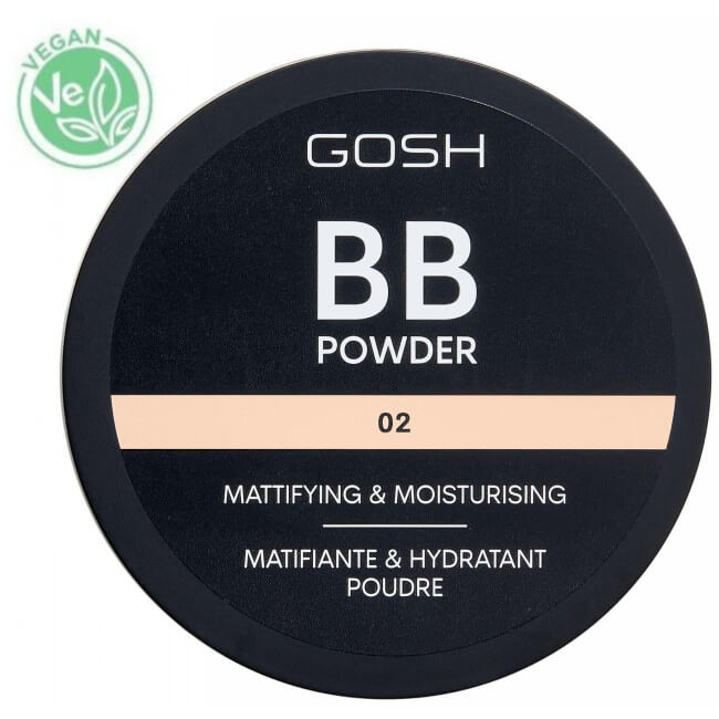 Compact poeder nr. 02 Sand - BB Powder GOSH