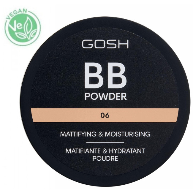 Compact powder n ° 06 Dark beige - BB Powder GOSH
