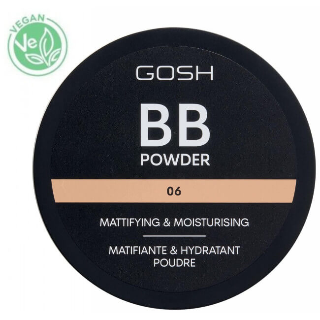 Kompaktpulver Nr. 06 Dunkelbeige - BB Powder GOSH