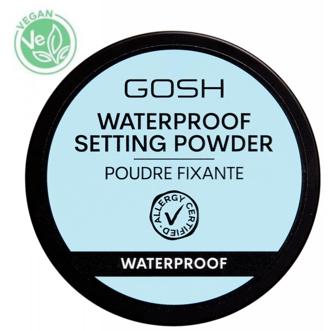 Waterproof powder Setting Powder n ° 1 transparent GOSH