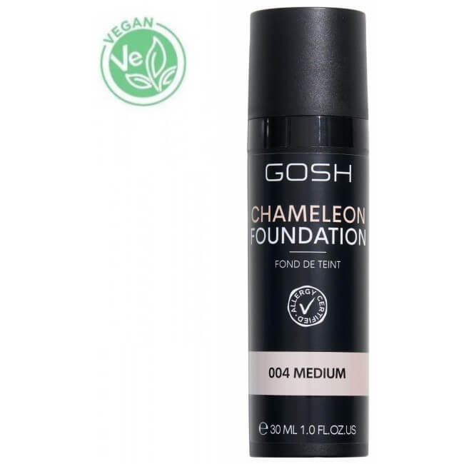 Fond de teint caméléon n°004 moyen Chameleon Foundation GOSH 30ML