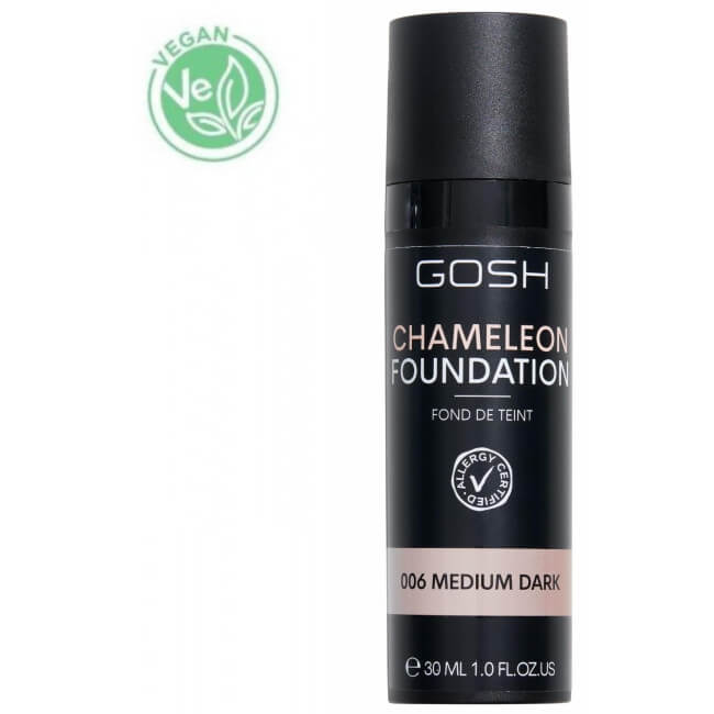 Fond de teint caméléon n°006 foncé Chameleon Foundation GOSH 30ML